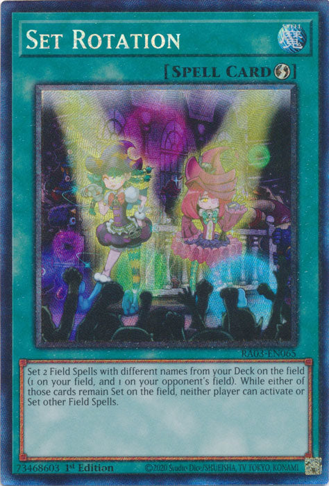 Set Rotation (PCR) - RA03-EN065 - Prismatic Collector's Rare - 1st Edition