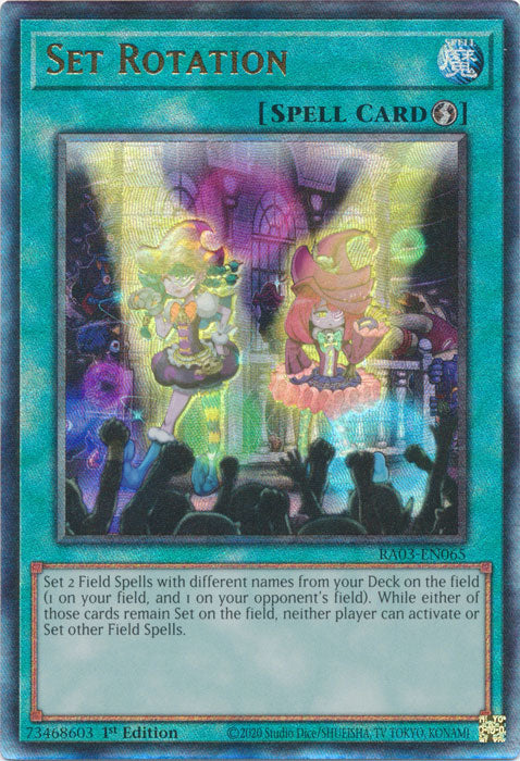 Set Rotation (PUR) - RA03-EN065 - Prismatic Ultimate Rare - 1st Edition