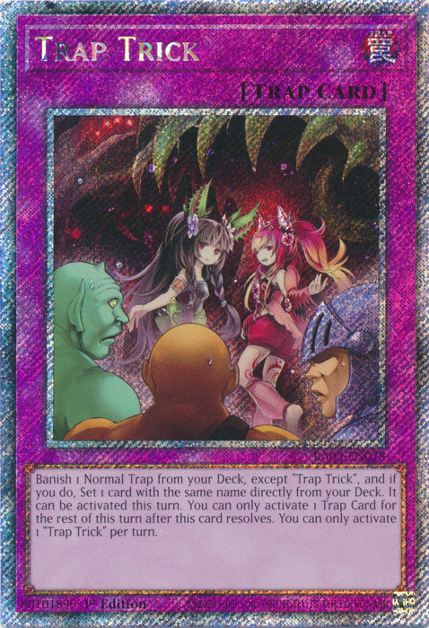 Trap Trick (Platinum Secret Rare) - RA03-EN078 - Platinum Secret Rare - 1st Edition