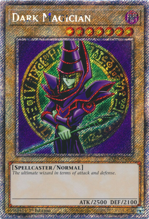 Dark Magician (Platinum Secret Rare) - RA03-EN080 - Platinum Secret Rare - 1st Edition