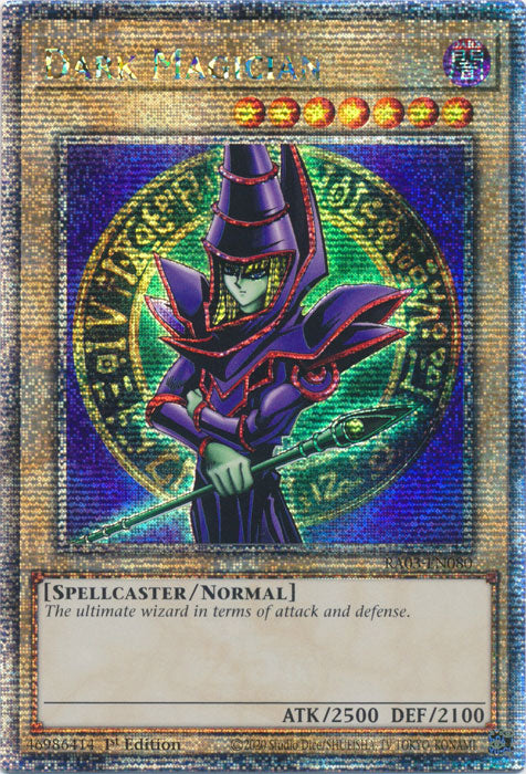 Dark Magician - RA03-EN080 - Quarter Century Secret Rare - 1st Edition