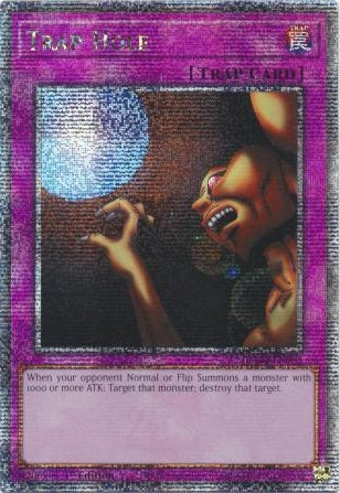 Trap Hole - RA03-EN085 - Quarter Century Secret Rare - 1st Edition