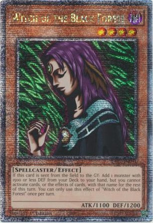 Witch of the Black Forest - RA03-EN091 - Quarter Century Secret Rare - 1st Edition