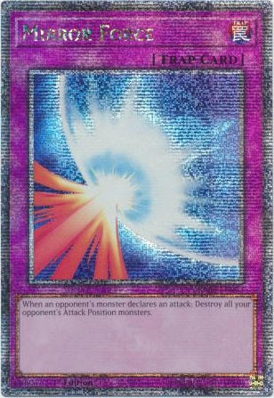 Mirror Force - RA03-EN093 - Quarter Century Secret Rare - 1st Edition