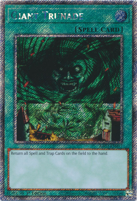 Giant Trunade (Platinum Secret Rare) - RA03-EN097 - Platinum Secret Rare - 1st Edition