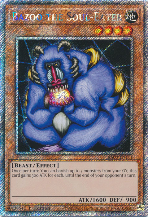 Bazoo the Soul-Eater (Platinum Secret Rare) - RA03-EN111 - Platinum Secret Rare - 1st Edition