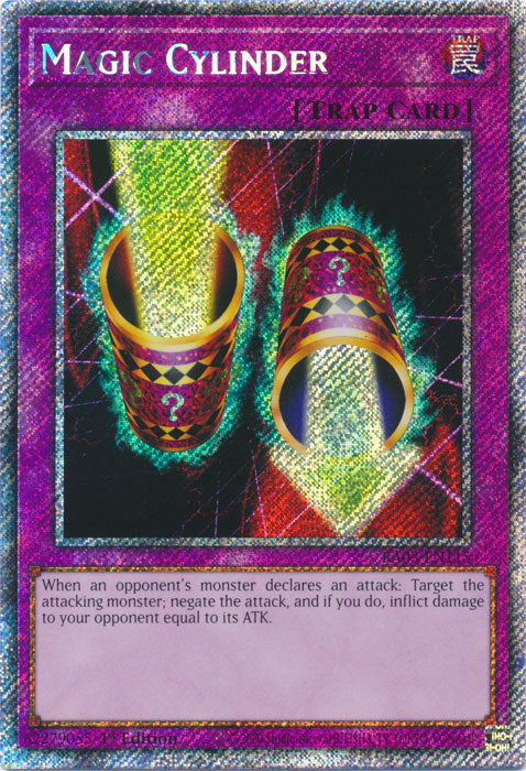 Magic Cylinder (Platinum Secret Rare) - RA03-EN115 - Platinum Secret Rare - 1st Edition