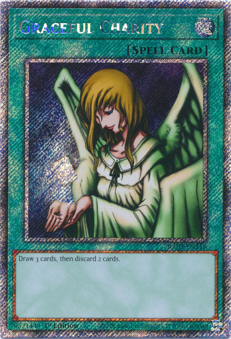 Graceful Charity (Platinum Secret Rare) - RA03-EN116 - Platinum Secret Rare - 1st Edition