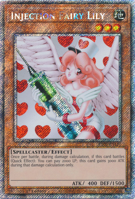 Injection Fairy Lily (Platinum Secret Rare) - RA03-EN117 - Platinum Secret Rare - 1st Edition