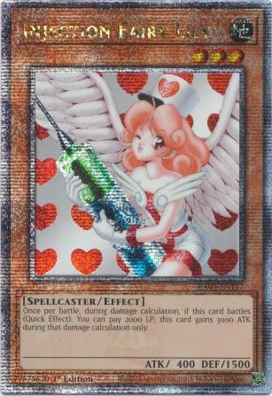 Injection Fairy Lily - RA03-EN117 - Quarter Century Secret Rare - 1st Edition