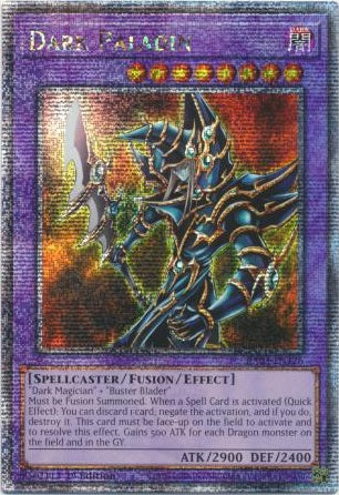 Dark Paladin - RA03-EN126 - Quarter Century Secret Rare - 1st Edition