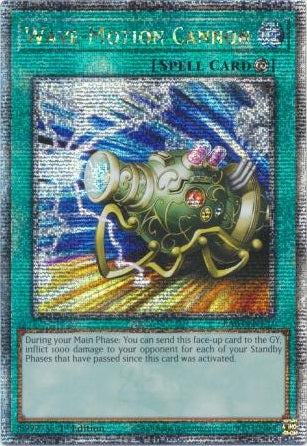Wave-Motion Cannon - RA03-EN127 - Quarter Century Secret Rare - 1st Edition
