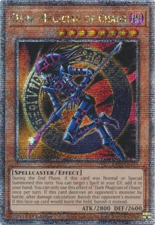 Dark Magician of Chaos - RA03-EN134 - Quarter Century Secret Rare - 1st Edition