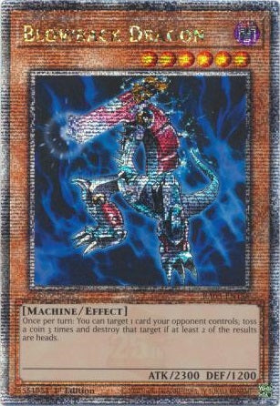 Blowback Dragon - RA03-EN138 - Quarter Century Secret Rare - 1st Edition