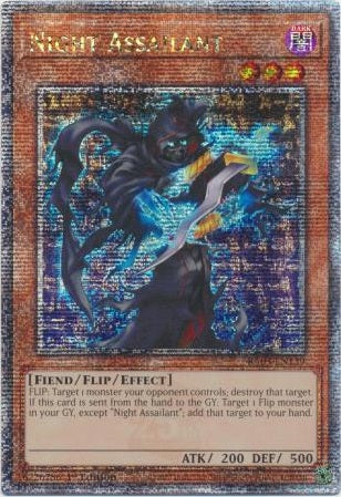 Night Assailant - RA03-EN139 - Quarter Century Secret Rare - 1st Edition