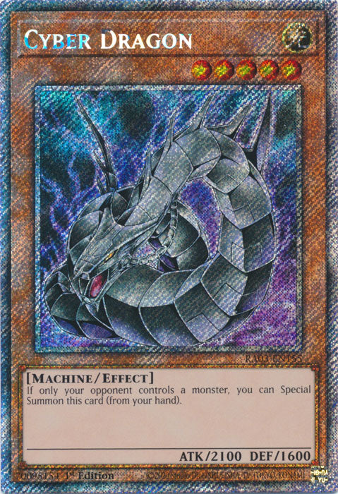 Cyber Dragon (Platinum Secret Rare) - RA03-EN155 - Platinum Secret Rare - 1st Edition