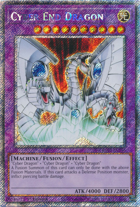 Cyber End Dragon (Platinum Secret Rare) - RA03-EN156 - Platinum Secret Rare - 1st Edition