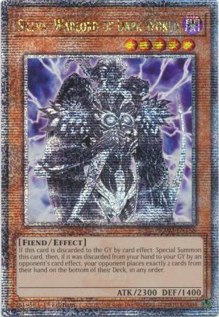 Sillva, Warlord of Dark World - RA03-EN158 - Quarter Century Secret Rare - 1st Edition