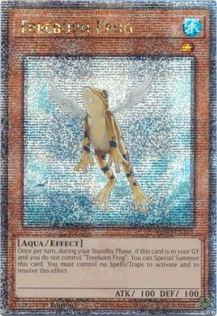 Treeborn Frog - RA03-EN161 - Quarter Century Secret Rare - 1st Edition
