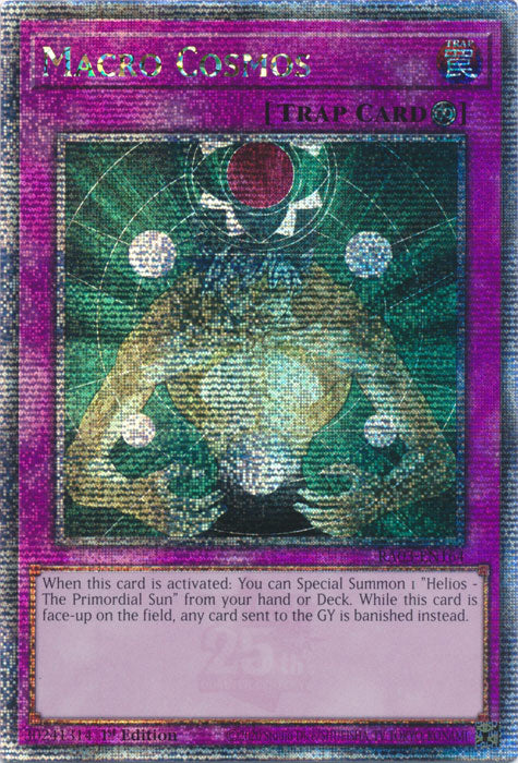 Macro Cosmos - RA03-EN164 - Quarter Century Secret Rare - 1st Edition
