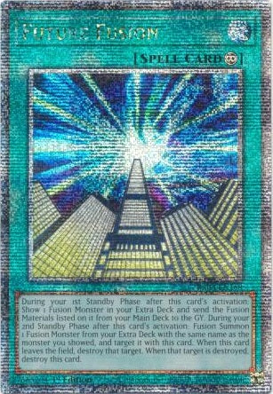 Future Fusion - RA03-EN168 - Quarter Century Secret Rare - 1st Edition