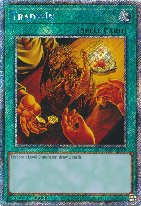 Trade-In (Platinum Secret Rare) - RA03-EN188 - Platinum Secret Rare - 1st Edition