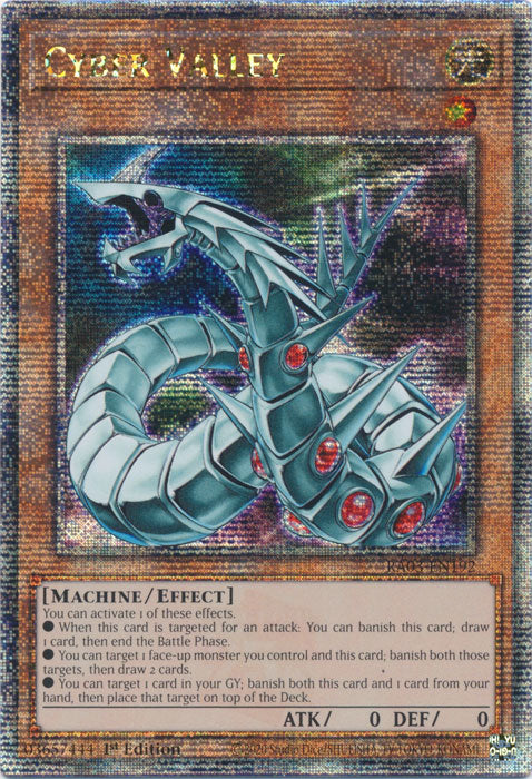 Cyber Valley - RA03-EN192 - Quarter Century Secret Rare - 1st Edition