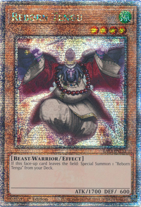 Reborn Tengu - RA03-EN251 - Quarter Century Secret Rare - 1st Edition