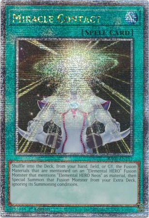 Miracle Contact - RA03-EN253 - Quarter Century Secret Rare - 1st Edition