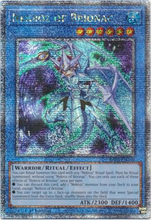 Nekroz of Brionac - RA03-EN260 - Quarter Century Secret Rare - 1st Edition