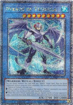 Nekroz of Trishula - RA03-EN261 - Quarter Century Secret Rare - 1st Edition