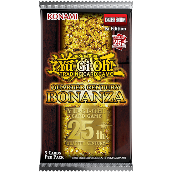 401 Games Canada - Yugioh - Quarter Century Bonanza Booster Pack - 1st Edition 401 Games Canada - Yugioh - Quarter Century Bonanza Booster Pack - 1st Edition