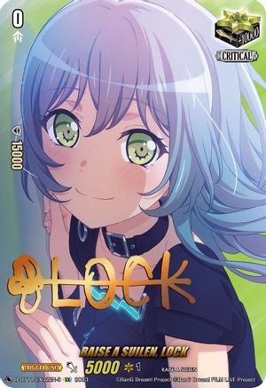RAISE A SUILEN, LOCK (Signature) - D-BT11/EX32EN-S - Extra Rare available at 401 Games Canada
