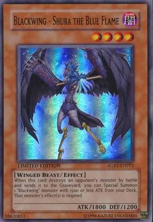 Blackwing - Shura the Blue Flame - RGBT-ENPP2 - Super Rare