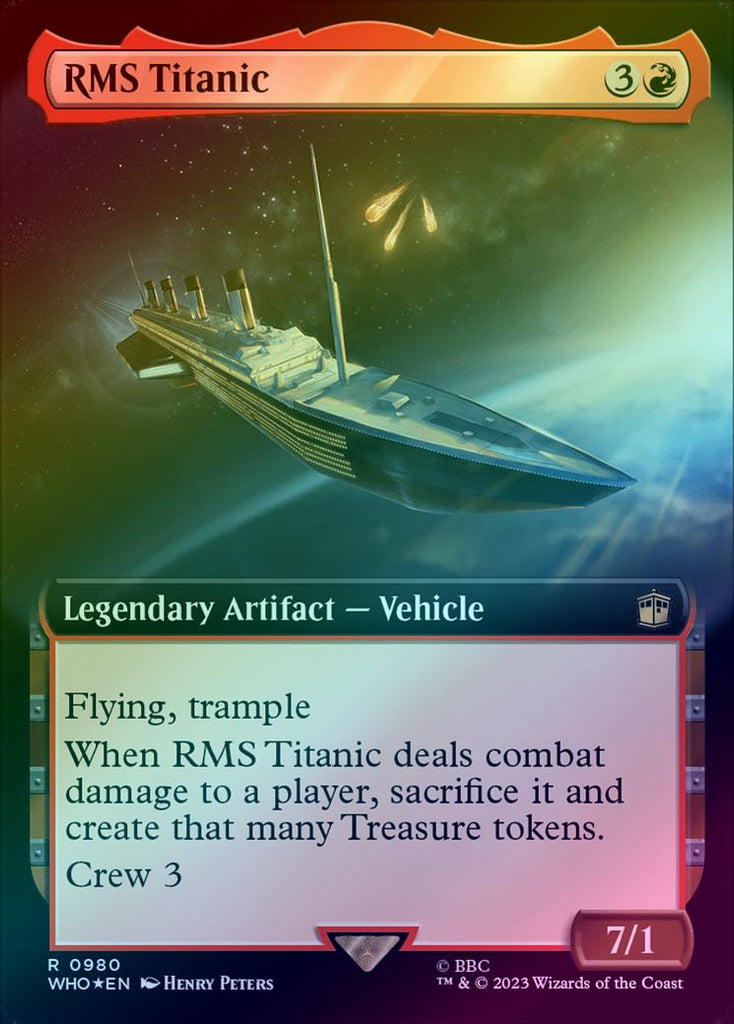 401 Games Canada - RMS Titanic - Extended Art (Surge Foil) (WHO)