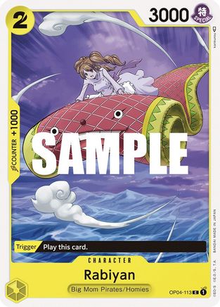 Rabiyan - OP04-113 - Common available at 401 Games Canada