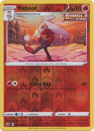 Raboot - 027/198 - Uncommon - Reverse Holo available at 401 Games Canada