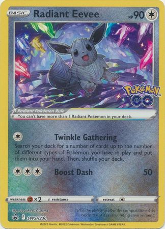 Radiant Eevee - SWSH230 - Promo available at 401 Games Canada