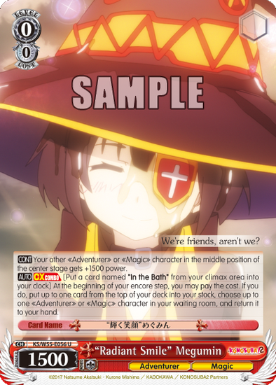 "Radiant Smile" Megumin - KS/W55-E056 - Uncommon available at 401 Games Canada