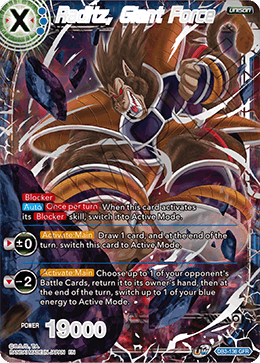 Raditz, Giant Force - DB3-136 - Giant Force Rare available at 401 Games Canada