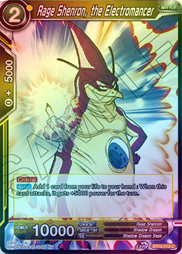 Rage Shenron, the Electromancer - BT12-112 - Common (FOIL) available at 401 Games Canada