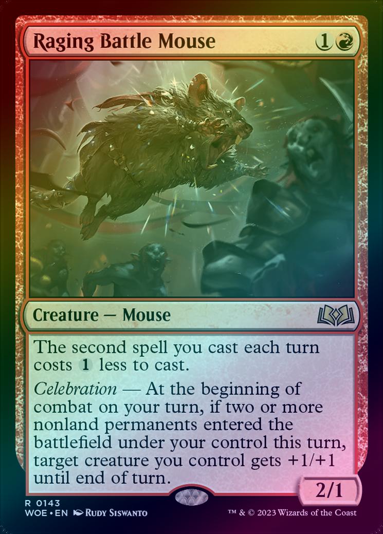 401 Games Canada - Raging Battle Mouse (Foil) (WOE) 401 Games Canada - Raging Battle Mouse (Foil) (WOE)