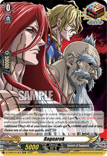 Ragnarok (13) - D-TB02/013 - Over Double Rare available at 401 Games Canada