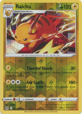 Raichu - 053/196 - Rare - Reverse Holo available at 401 Games Canada