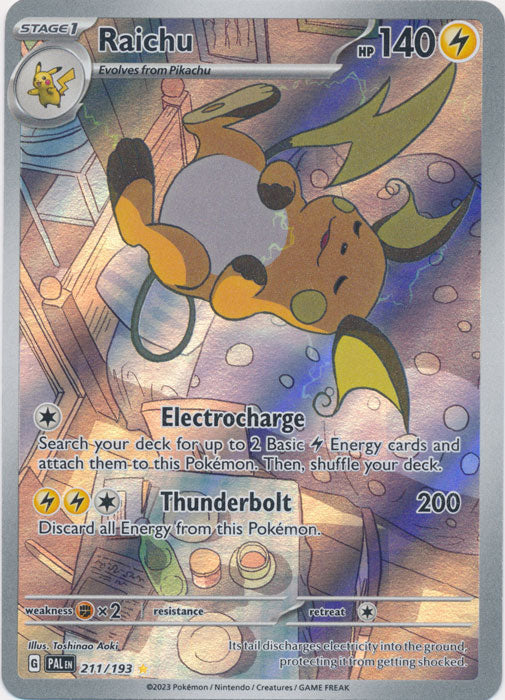 Raichu - 211/193 - Illustration Rare available at 401 Games Canada