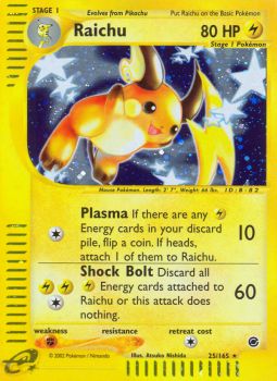 Raichu - 25/165 - Holo available at 401 Games Canada