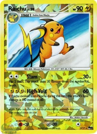 Raichu - 3/17 - Shattered Reverse Holo available at 401 Games Canada