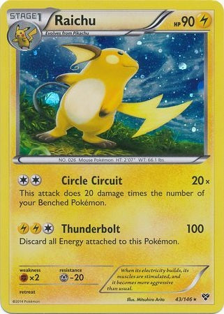 Raichu - 43/146 - Alternate Holo - Promo available at 401 Games Canada