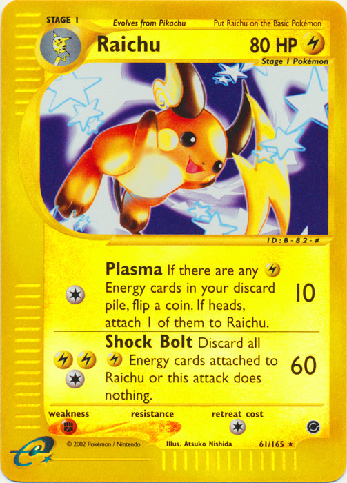 Raichu - 61/165 - Rare - Reverse Holo available at 401 Games Canada