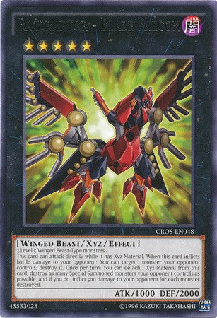 Raidraptor - Blaze Falcon - CROS-EN048 - Rare - Unlimited available at 401 Games Canada